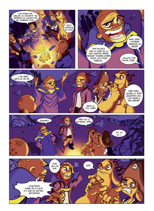 Los Hijos de Aramar — página de muestra 2
