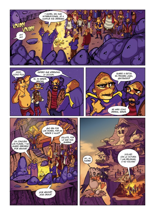 Los Hijos de Aramar — página de muestra 3