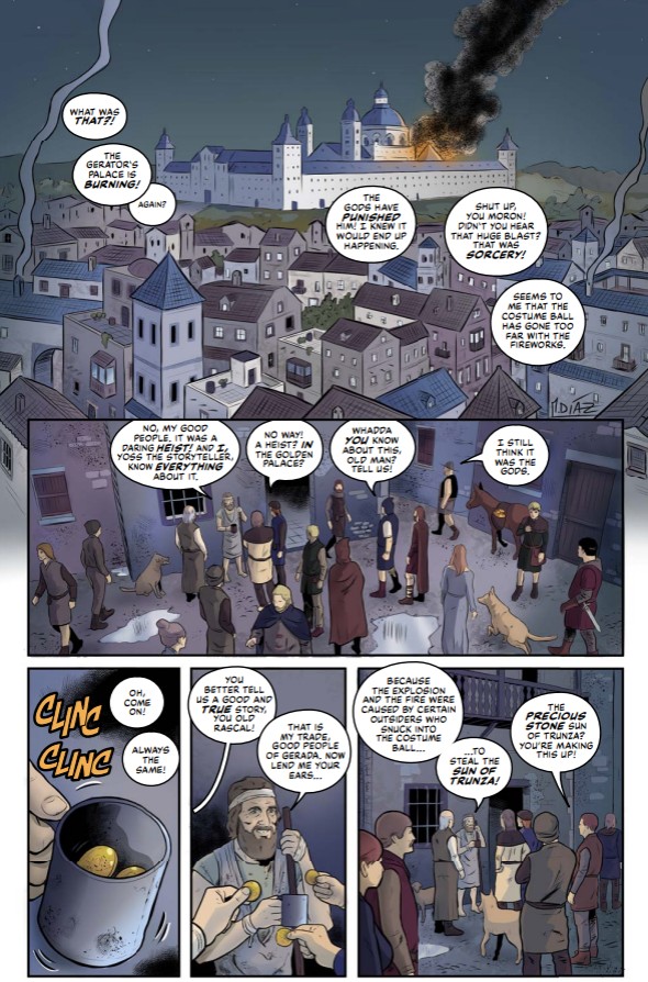 Barbara the barbarian #1 - Escape to Hisopolis (en inglés). — página de muestra 2