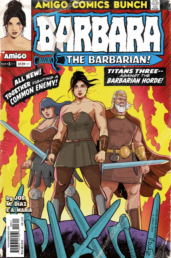 Barbara the barbarian #3: Barbarian Bugaloo (en inglés).