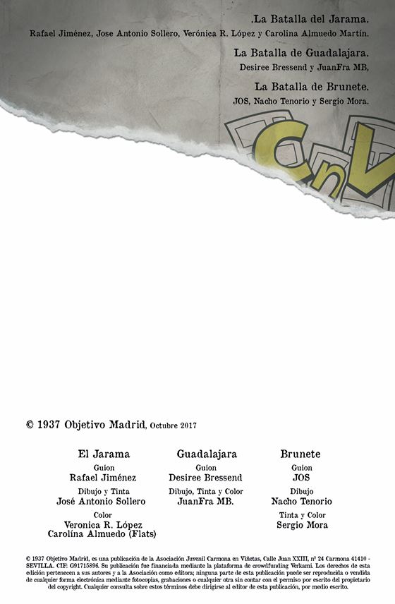 1937: La Batalla de Madrid — página de muestra 1