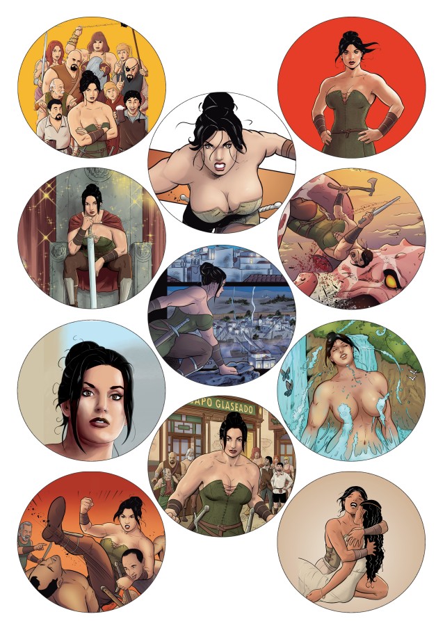 Chapas Grandes - 58mm.